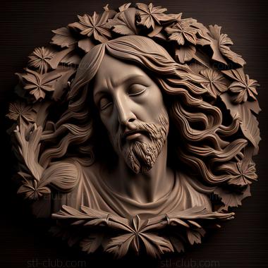 3D model st jesus (STL)